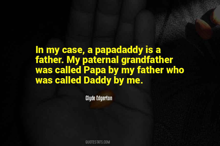 Paternal Quotes #1478536