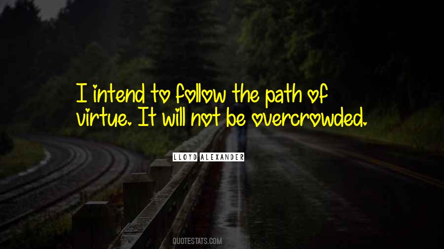 Path To Follow Quotes #52093