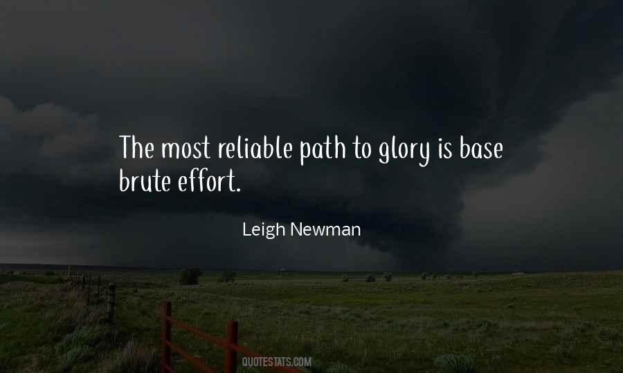 Path To Glory Quotes #1759210