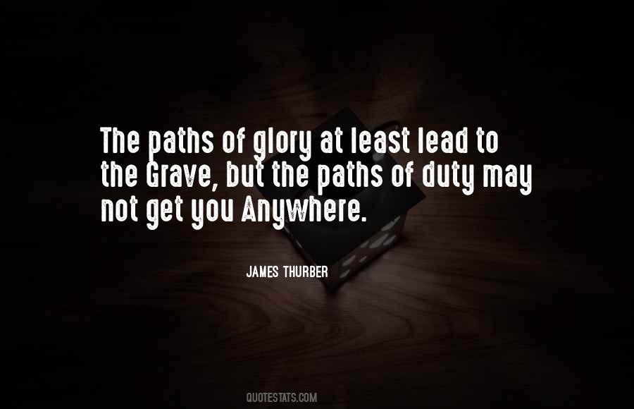 Path To Glory Quotes #1797270