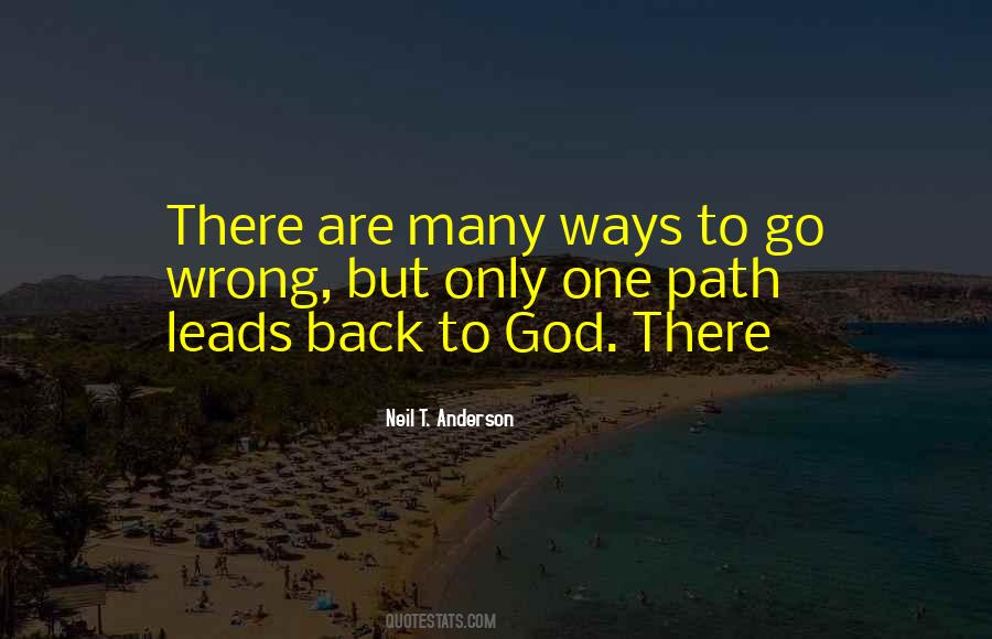 Path To God Quotes #485144