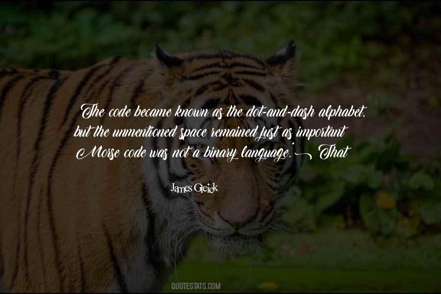 Quotes About Binary Code #229875