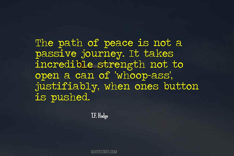 Path To Peace Quotes #1147032