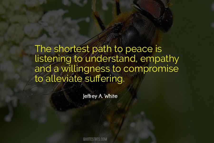 Path To Peace Quotes #1464674