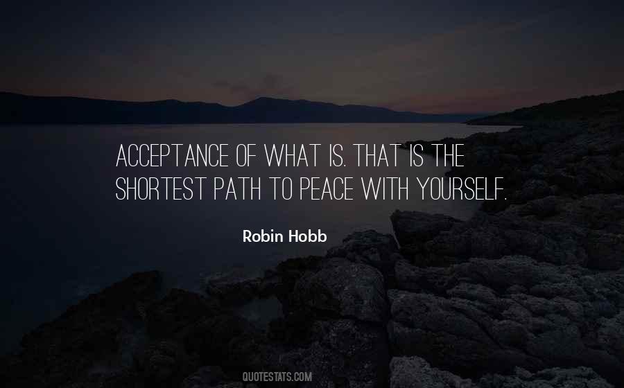 Path To Peace Quotes #1640621