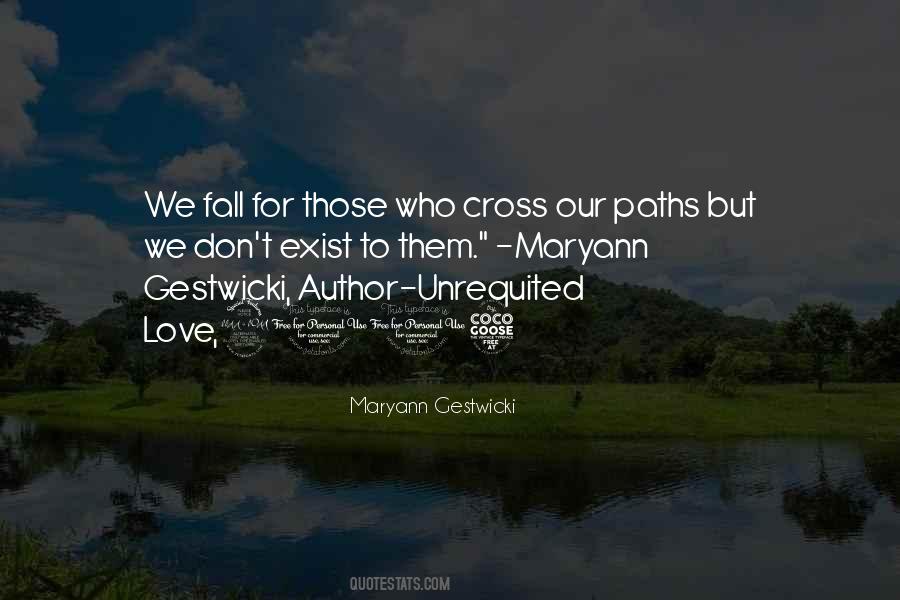 Paths Will Cross Quotes #32175
