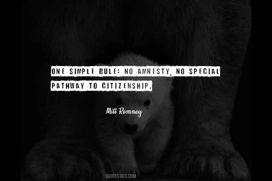 Pathway To Citizenship Quotes #1586771