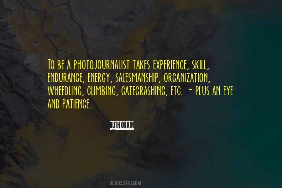 Patience And Endurance Quotes #1777405