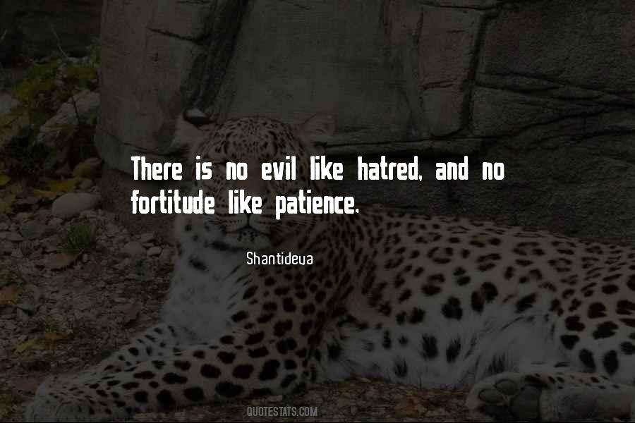 Patience And Fortitude Quotes #1575877