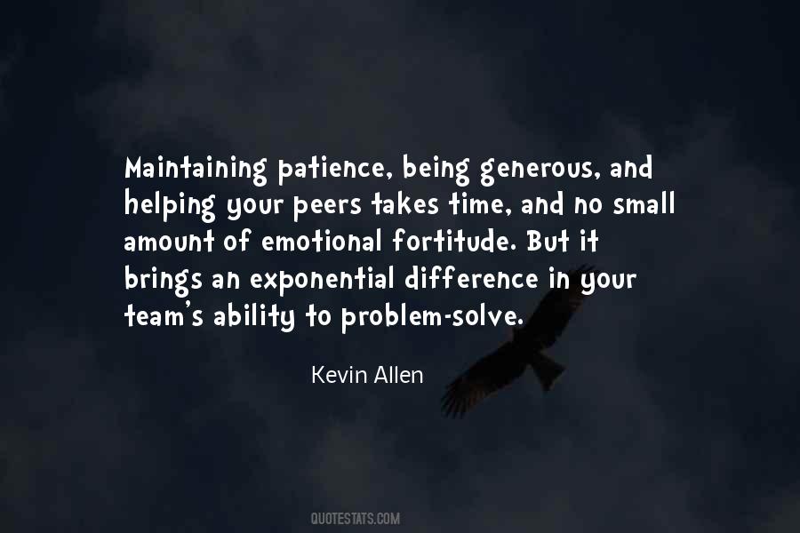 Patience And Fortitude Quotes #881201