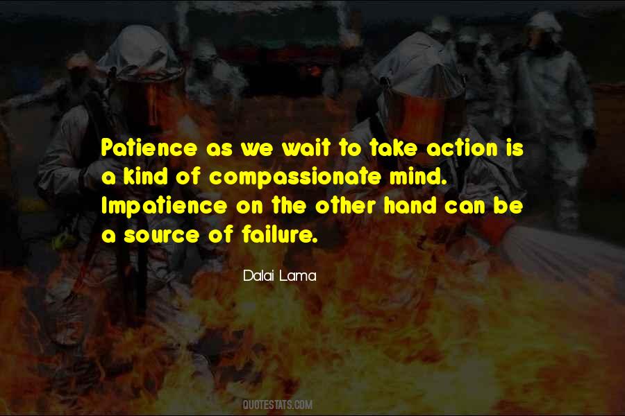 Patience Impatience Quotes #164510