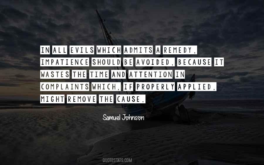 Patience Impatience Quotes #820427