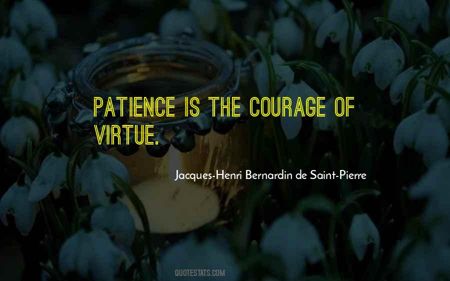 Patience Virtue Quotes #1031616