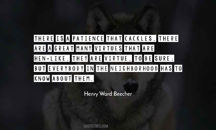 Patience Virtue Quotes #665013