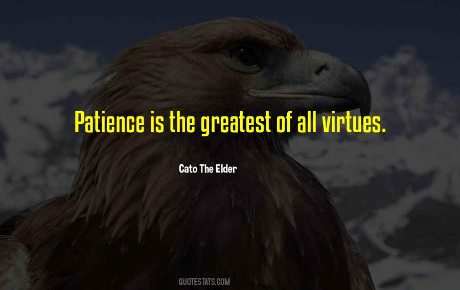 Patience Virtue Quotes #995832
