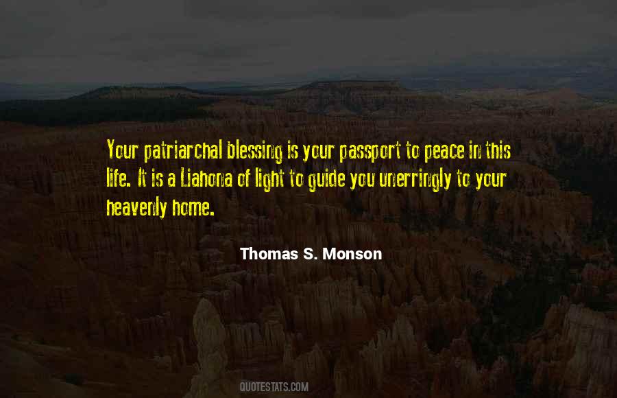 Patriarchal Blessing Quotes #704227