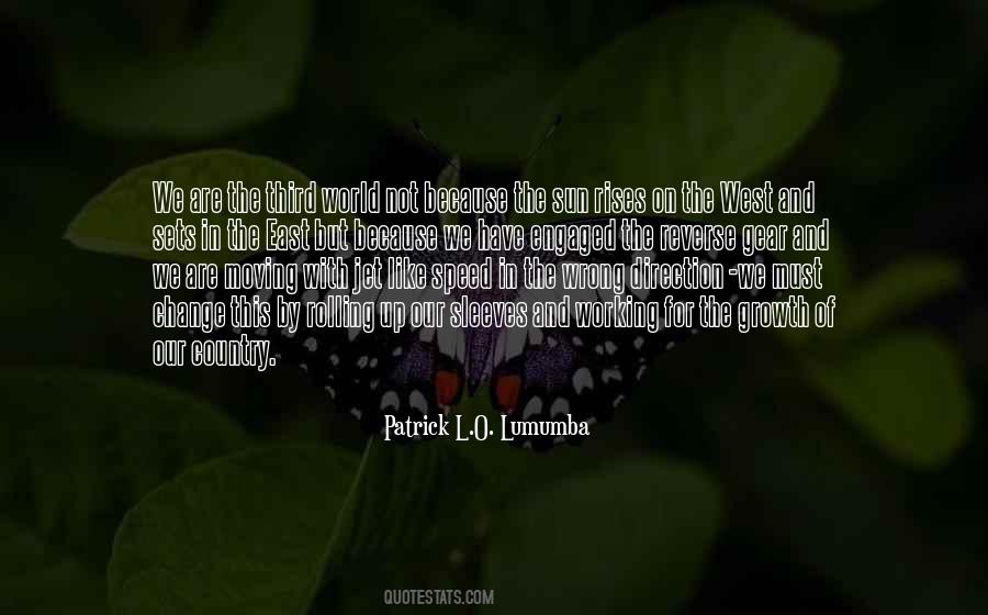 Patrick Lumumba Plo Quotes #129590