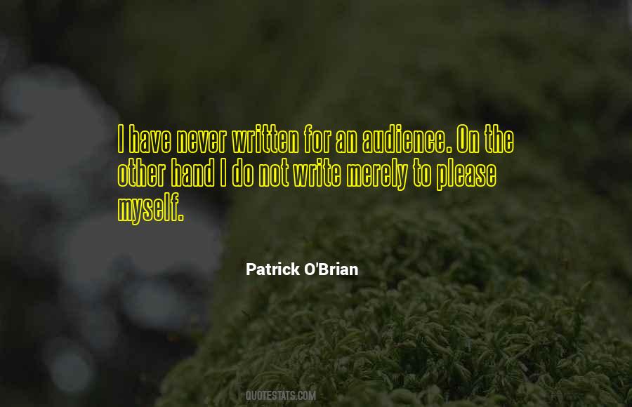 Patrick O Brian Quotes #609900