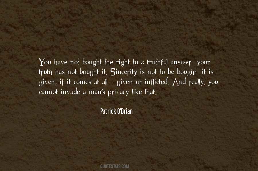 Patrick O Brian Quotes #913549