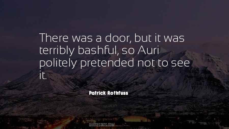 Patrick Rothfuss Auri Quotes #883314