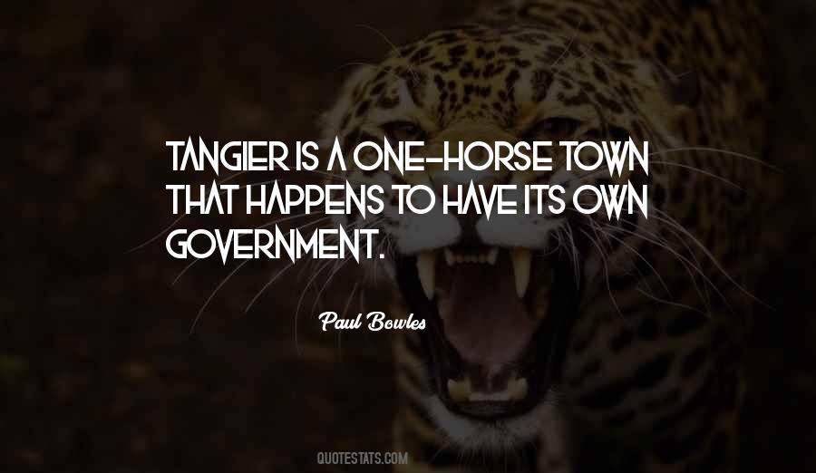 Paul Bowles Tangier Quotes #1124282