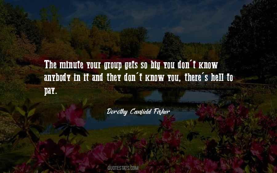 Quotes About Big Groups #1081421