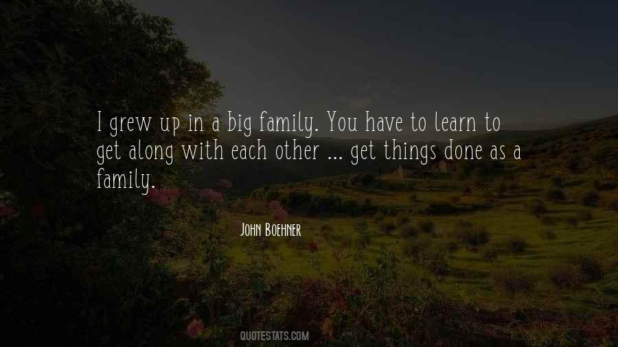 Quotes About Big Family #19855