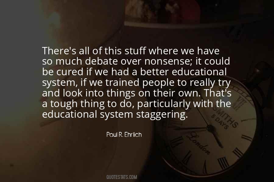 Paul Ehrlich Quotes #1044314