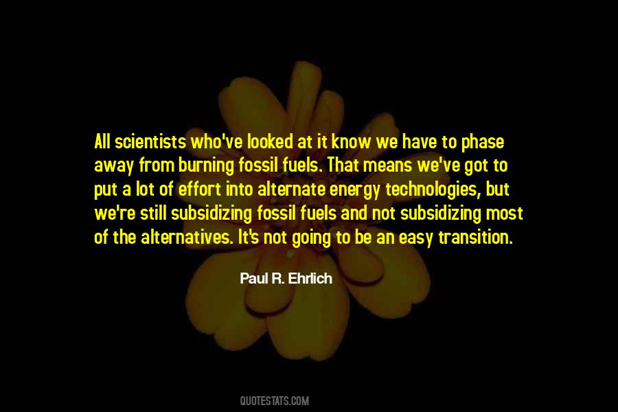 Paul Ehrlich Quotes #1619911