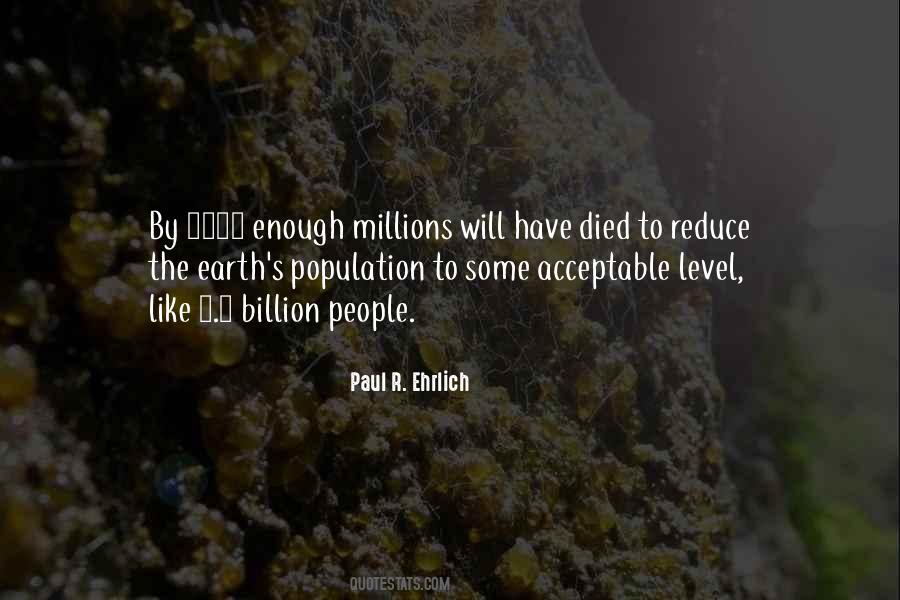 Paul Ehrlich Quotes #952182