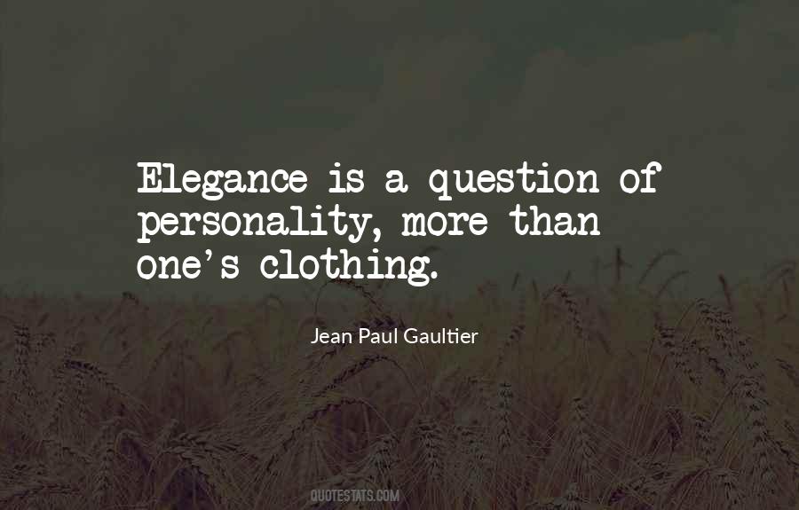 Paul Gaultier Quotes #411238