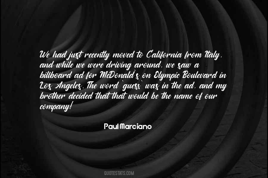 Paul Marciano Guess Quotes #1784410