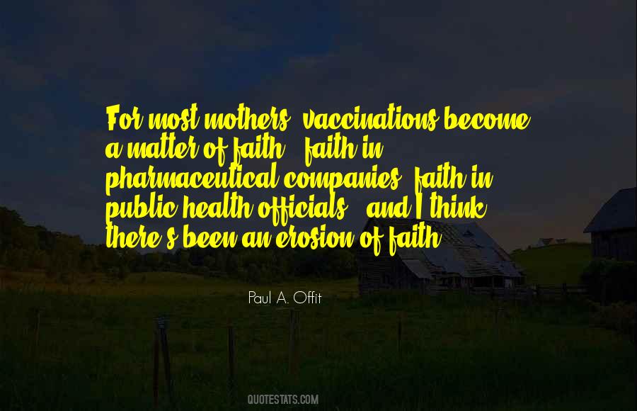 Paul Offit Quotes #92541