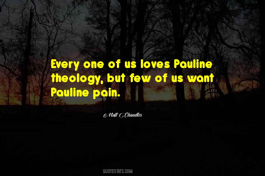 Pauline Quotes #1136265