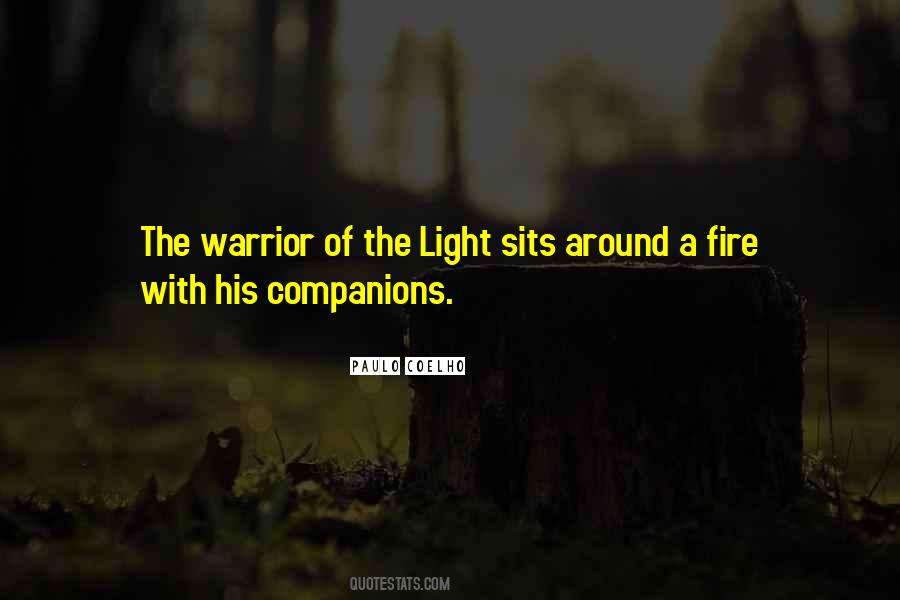 Paulo Coelho A Warrior's Life Quotes #1192