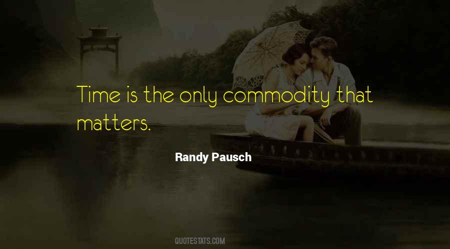 Pausch Quotes #112075