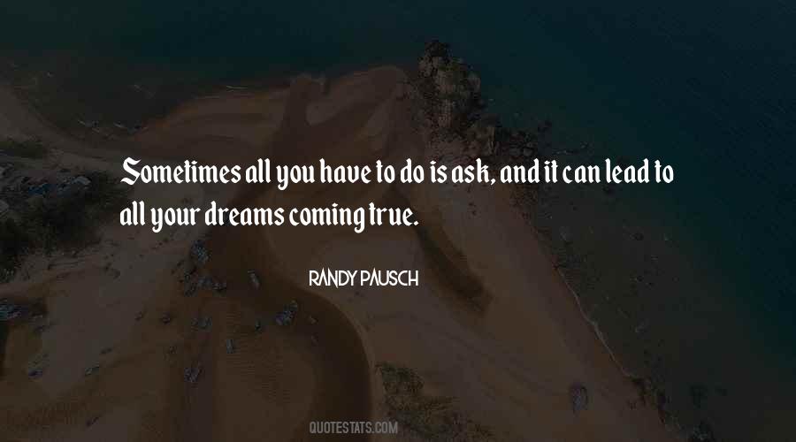 Pausch Quotes #175462