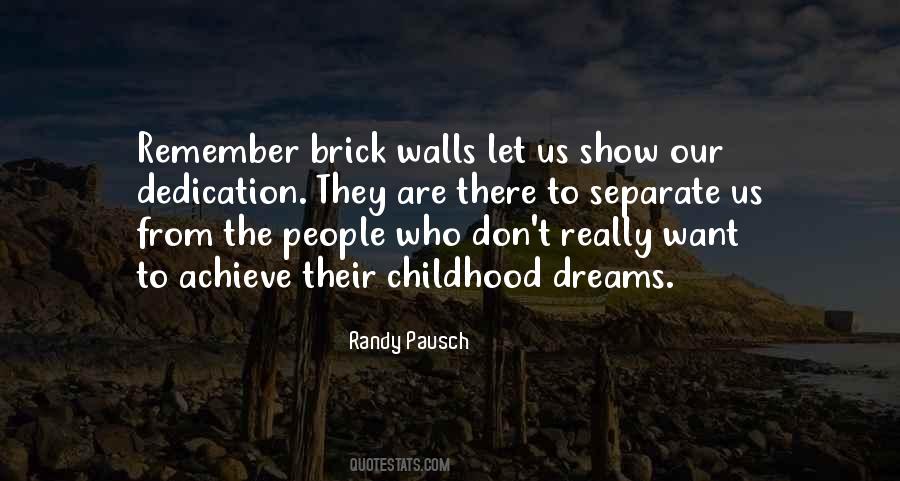 Pausch Quotes #19468