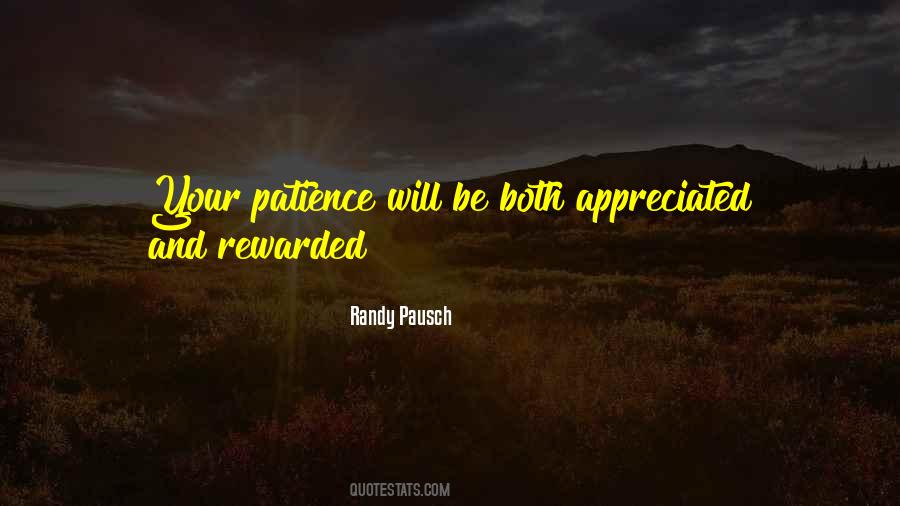 Pausch Quotes #227175