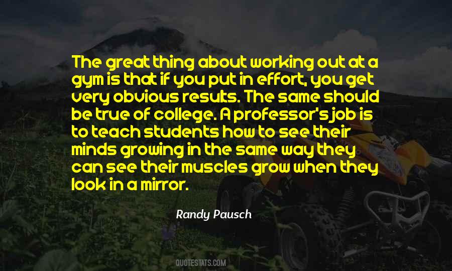 Pausch Quotes #560747