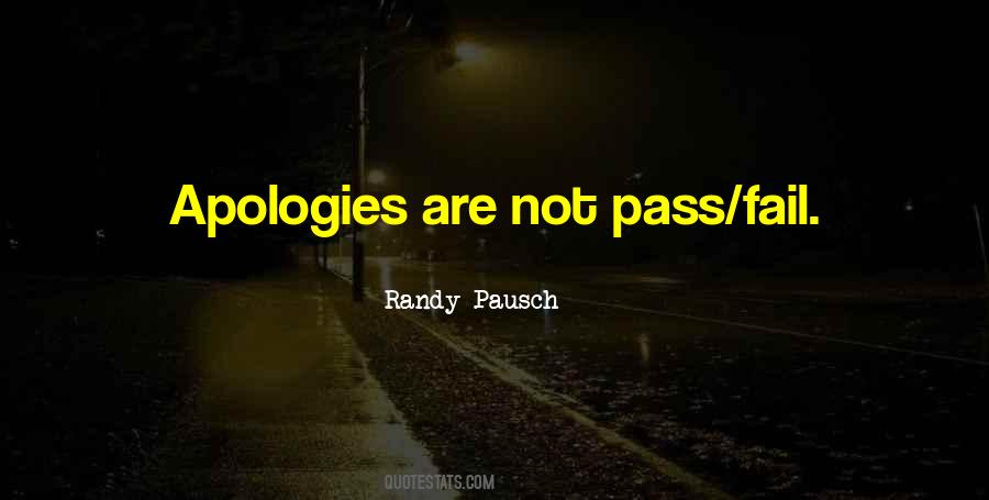 Pausch Quotes #570315