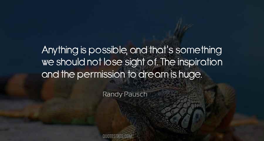 Pausch Quotes #575796