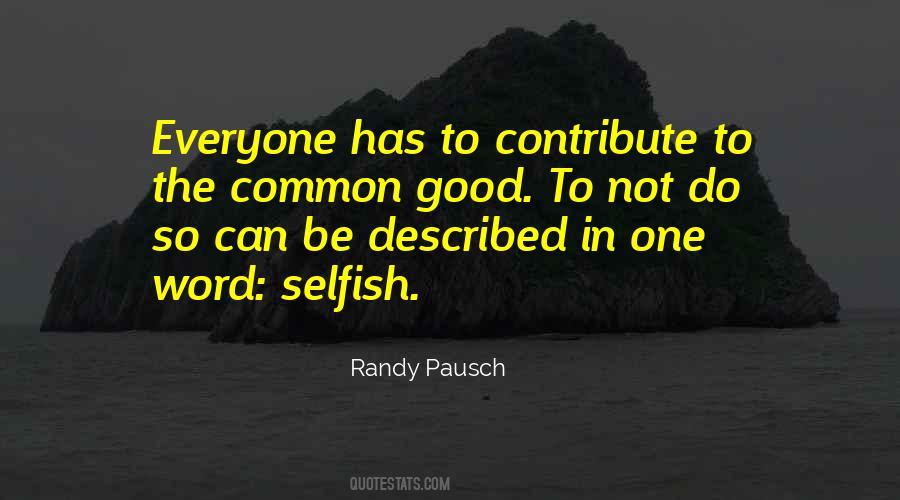 Pausch Quotes #637823