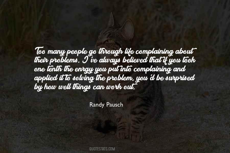 Pausch Quotes #671306