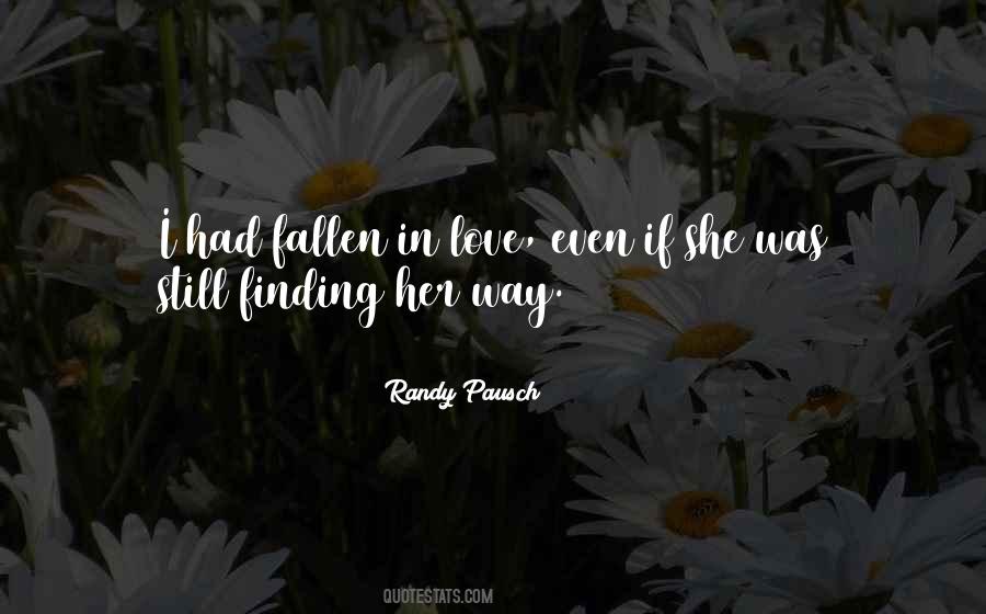 Pausch Quotes #758094