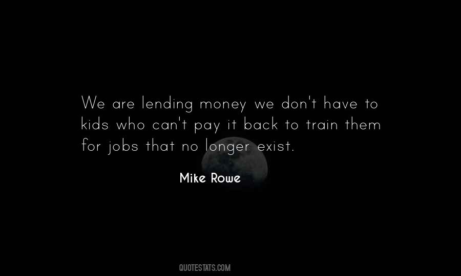 Pay Back Money Quotes #125345