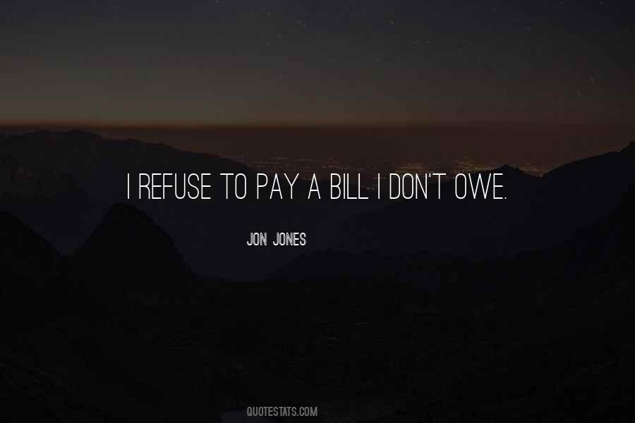 Pay Bill Quotes #1038121
