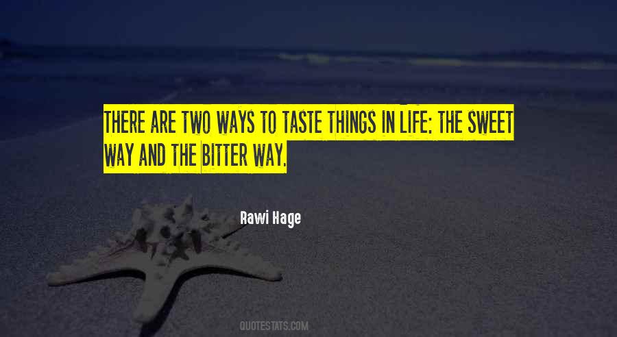 Quotes About Sweet Taste #296338