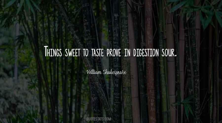 Quotes About Sweet Taste #557561