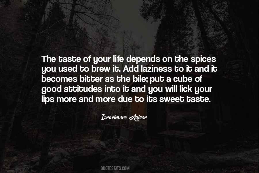 Quotes About Sweet Taste #976453